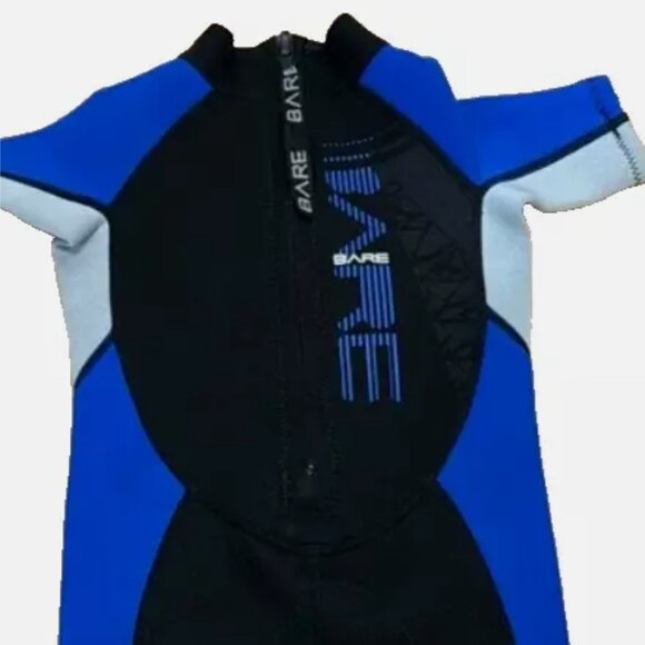 Kids BARE Shorty Wetsuit 2mm Durable Warmth Comfortable 50+ UV Protectio… - Picture 3 of 5